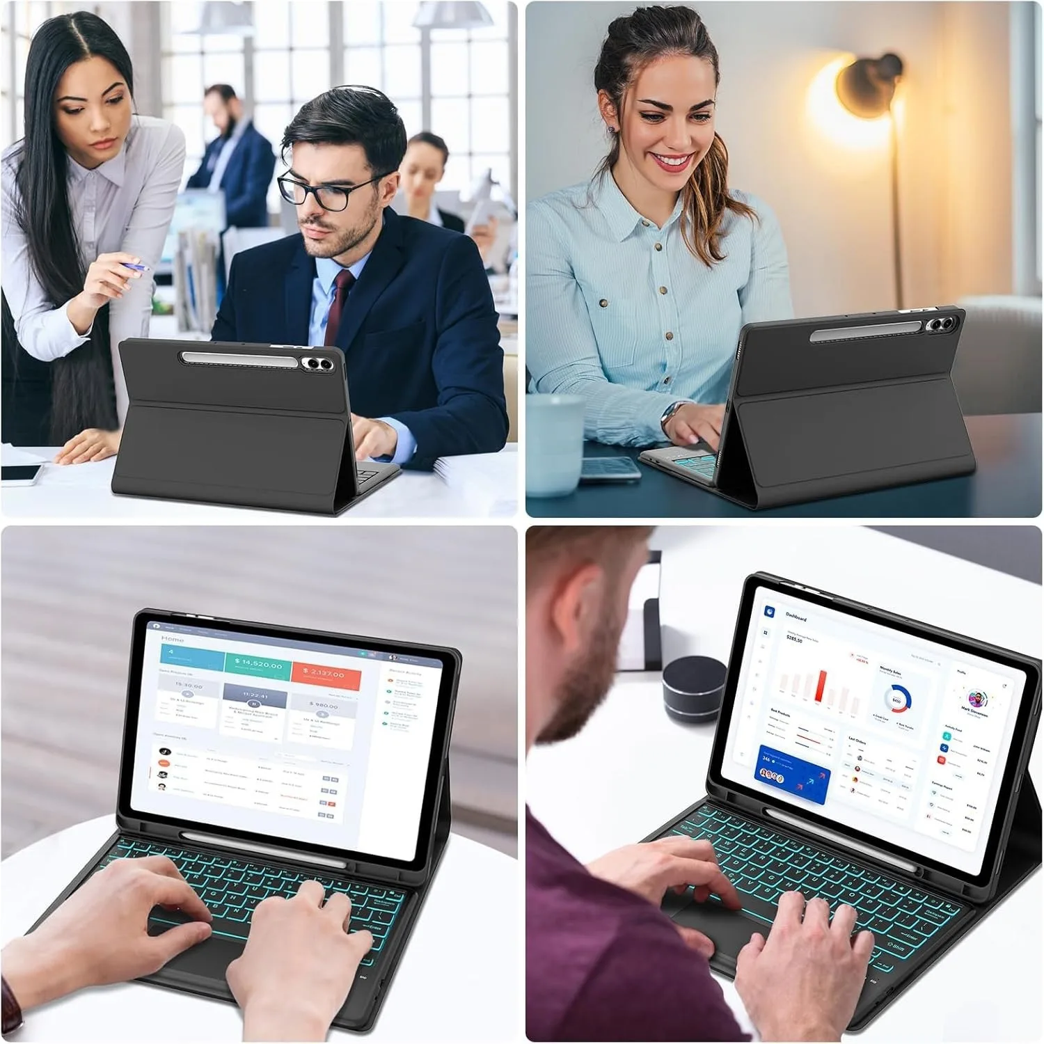 Premium Bluetooth Magnetic Keyboard Case