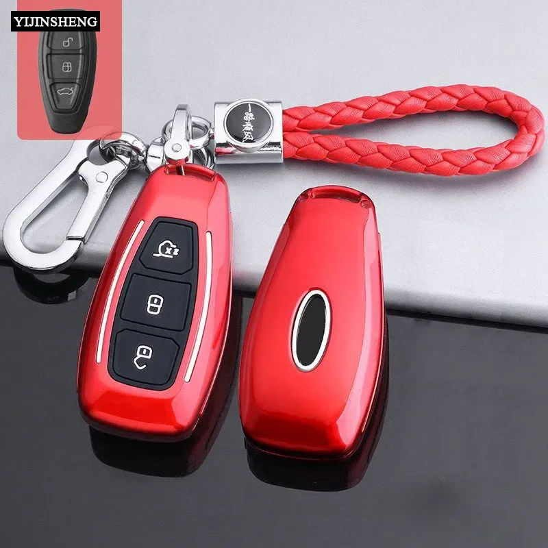 Custodia In Pelle Per Chiave Ford Focus MK3/MK4 E Kuga - Protezione