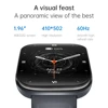 KUMI U6 1.96″ AMOLED GPS Smart Watch Bluetooth Call Compass Path Retracing Heart Rate Measurement Oximetry Men Women 3