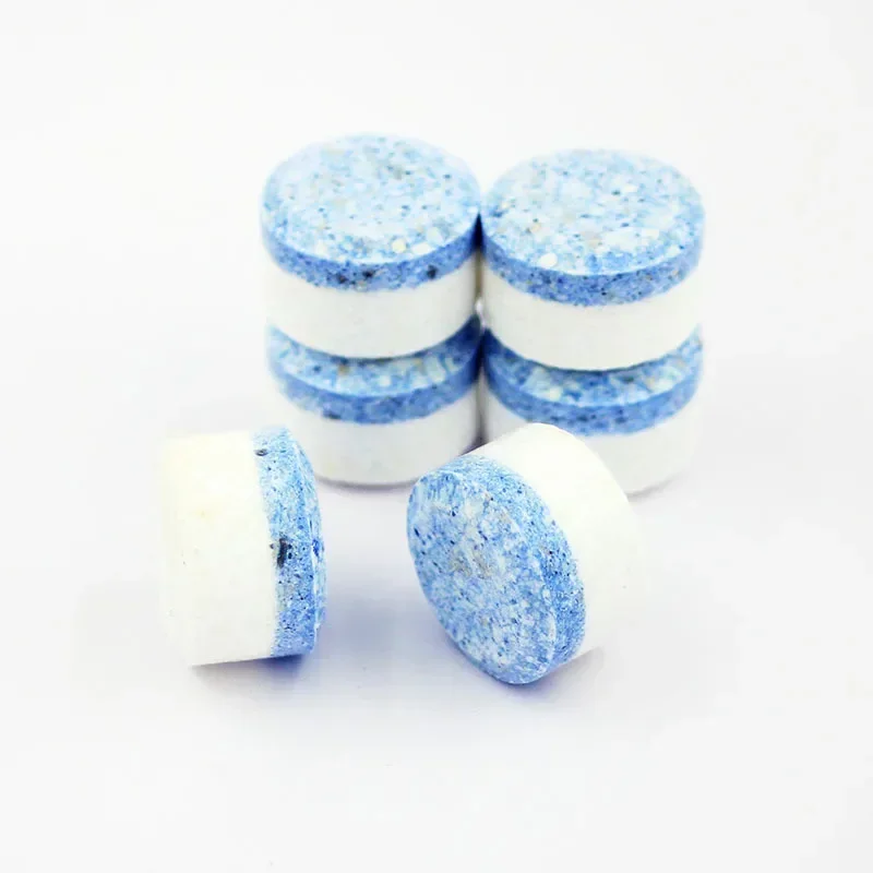 Coffee Machine Cleaning Tablet 10pcs Powerful Two-color Effervescent Tablet Kitchen Tea Dirt Descaling Agent Cleaning Product