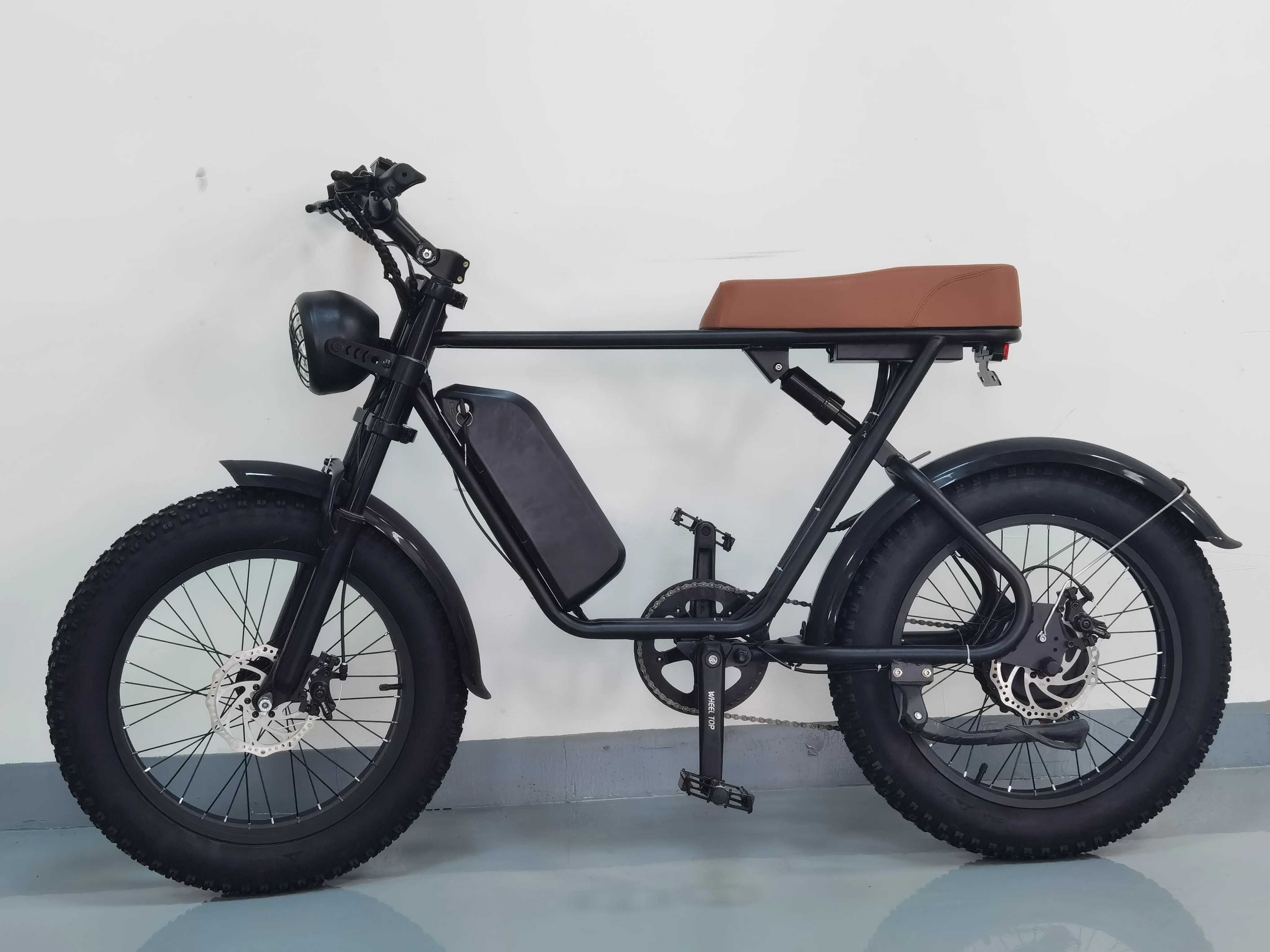 

WQ E1 20 Inch Fat Tire Expressway Off-road Electric Bicycles 7 Speed 1000W48V US Stock