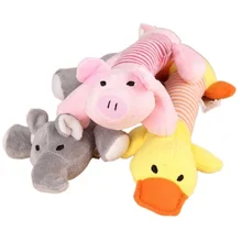 

2022 Chew Squeaker Squeaky Plush Sound Pig Elephant Duck