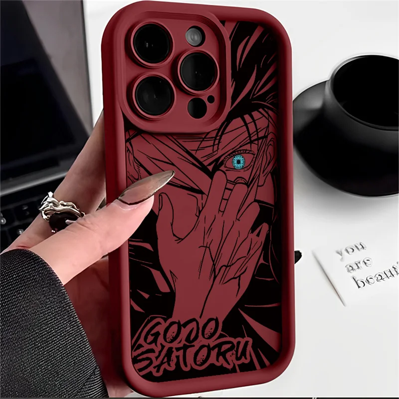 Jujutsu Kaisen Gojo Soft TPU Anime Phone Case