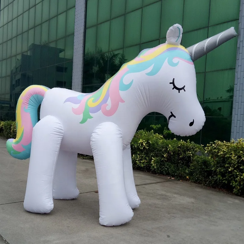 

Inflatable Unicorn Sprinkler Outdoor Water Toys Lawn Sprinkler Gifts for Kids and Adults