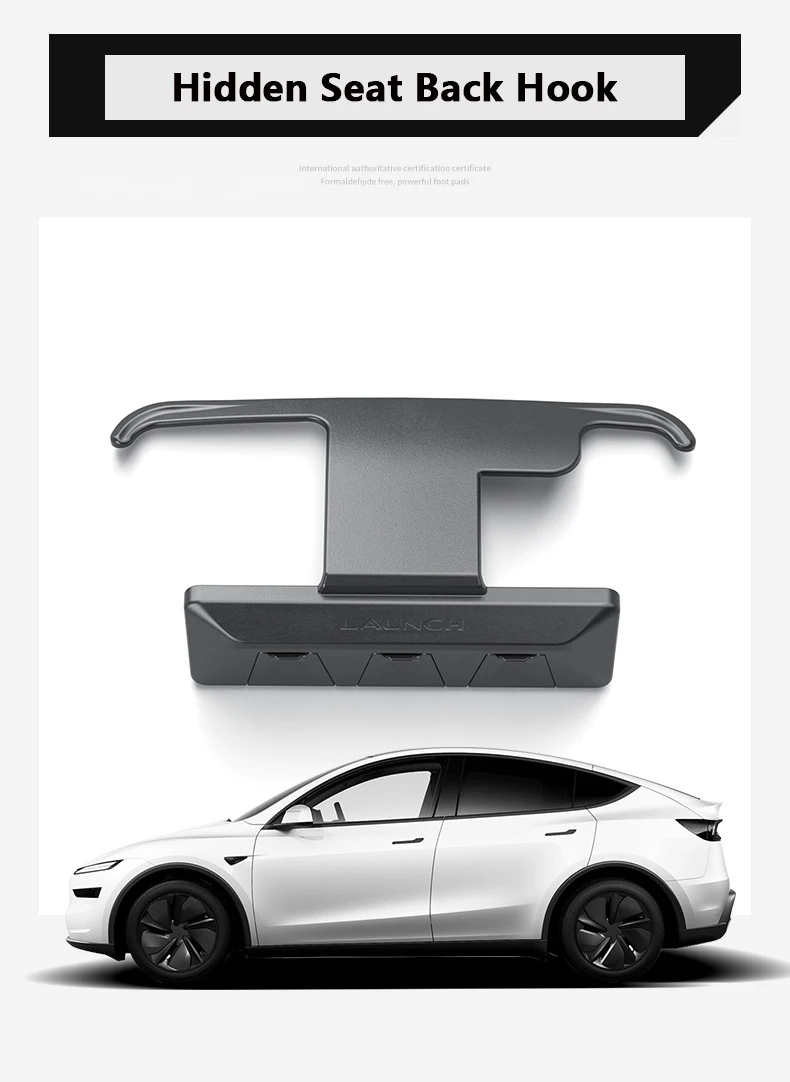 Seat Back Hook for Tesla New Model Y Juniper 2025 Launch Model 3 Highland 2024 M