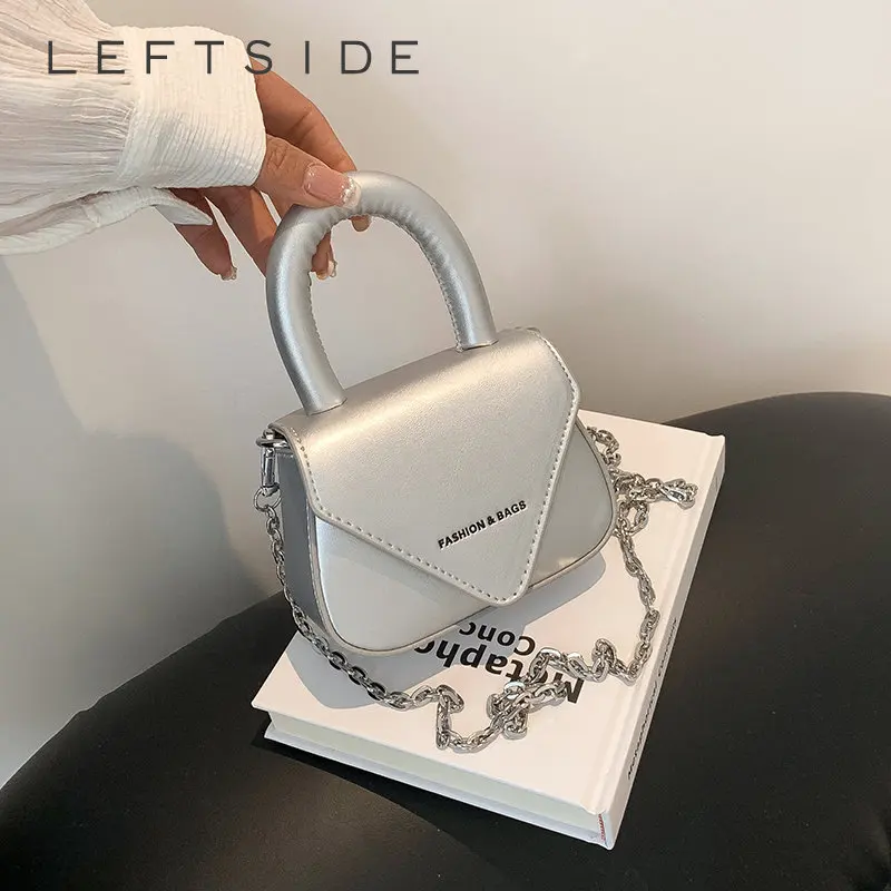 Leftside Y2K Mini Leather Crossbody Bag