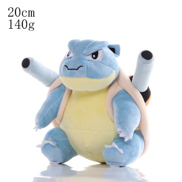 20cm Pokemon Stuffed Plush Toys Kawaii Pikachu Raichu Jenny Turtle Anime Doll Kids Birthday Christmas Gift 2