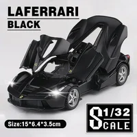 Scale 1:32 Ferrari LaFerrari Supercar Metal Diecast Alloy Toys Cars Model For Boy Children Kids Gift Vehicles Hobbies Collection 2