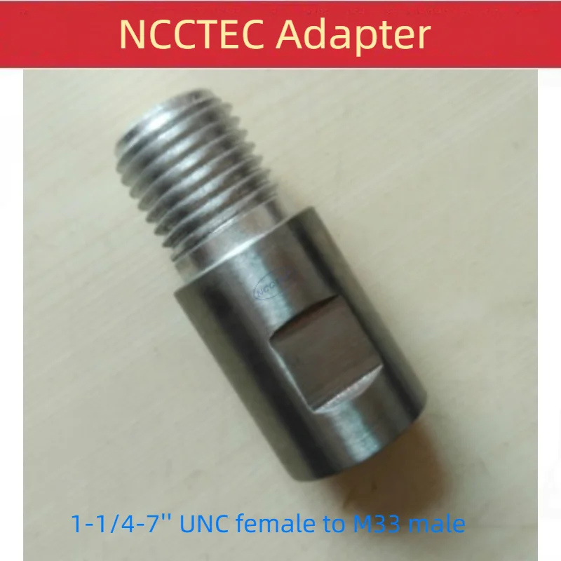 

Adapter Connector 1-1/4-7'' UNC Female to M33 Male Thread for Diamond Drill Machine Core Drill Bits Extension Rod Adaptation