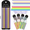 Highlighter Tape，1280 Pcs Long Transparent Highlighter Strips Page Markers Tabs for Annotating Books Removable Clear Highlighter 3