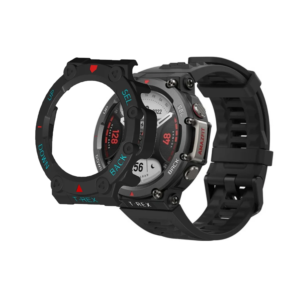 Rugged Protective PC Hard Case for Smartwatch with Scale Edge