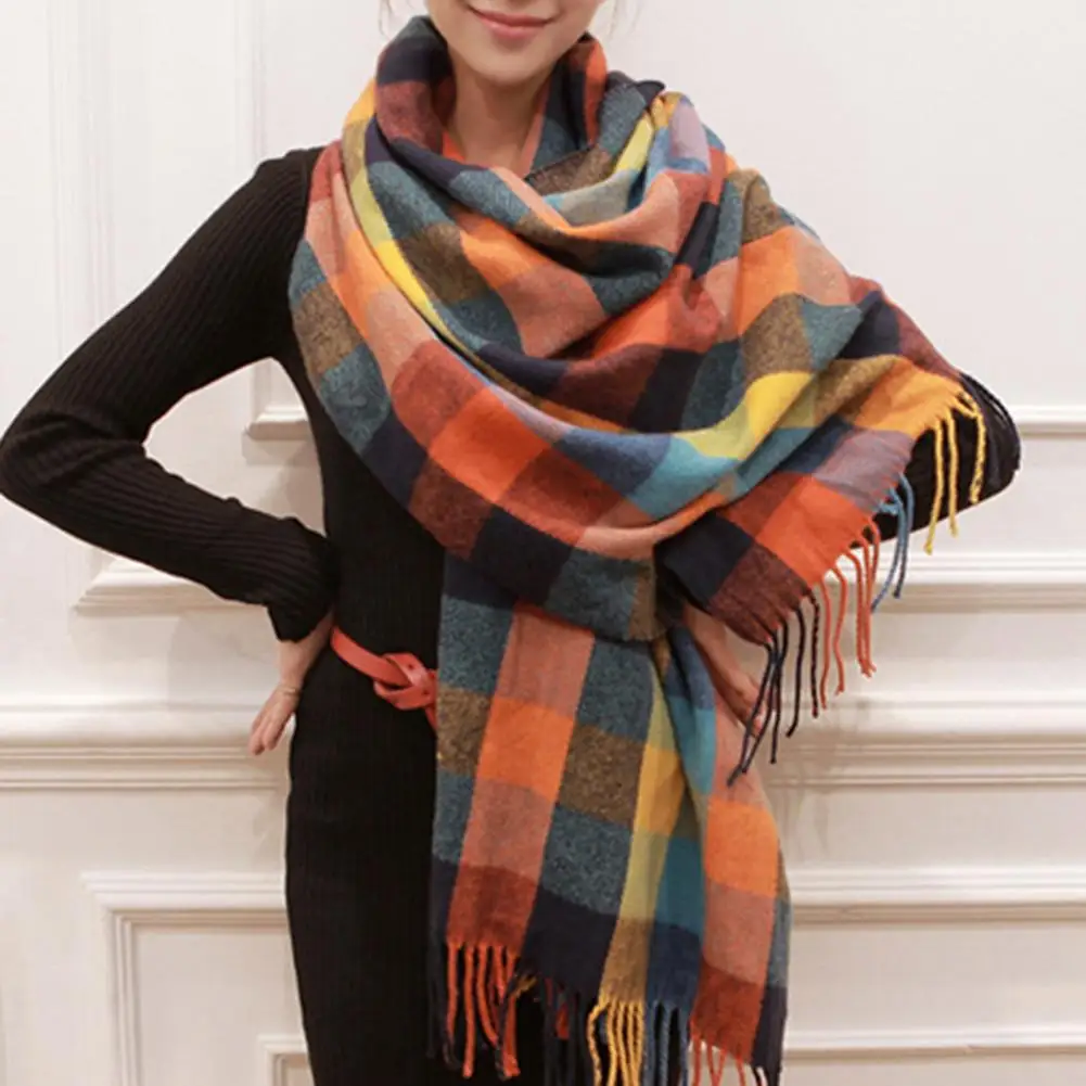 Рисунок 6 - Теплый шарф, элегантная зимняя шаль