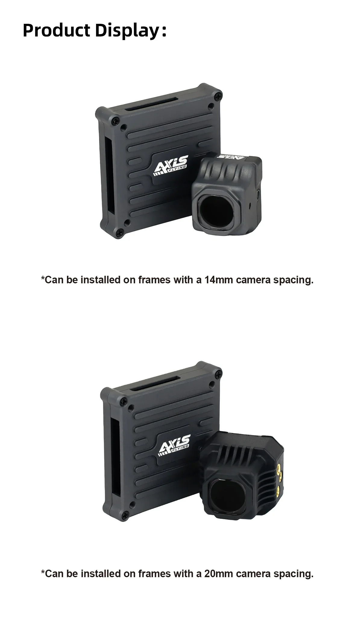 New Axisflying Adapts to O4 Lite Air Unit Case Lens Image DJI O4