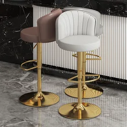 Reception Gamer Bar Stools Kitchen Counter Designer Swivel Design Bar Stools Luxury Industrial Bancos Para Barra Furniture HY