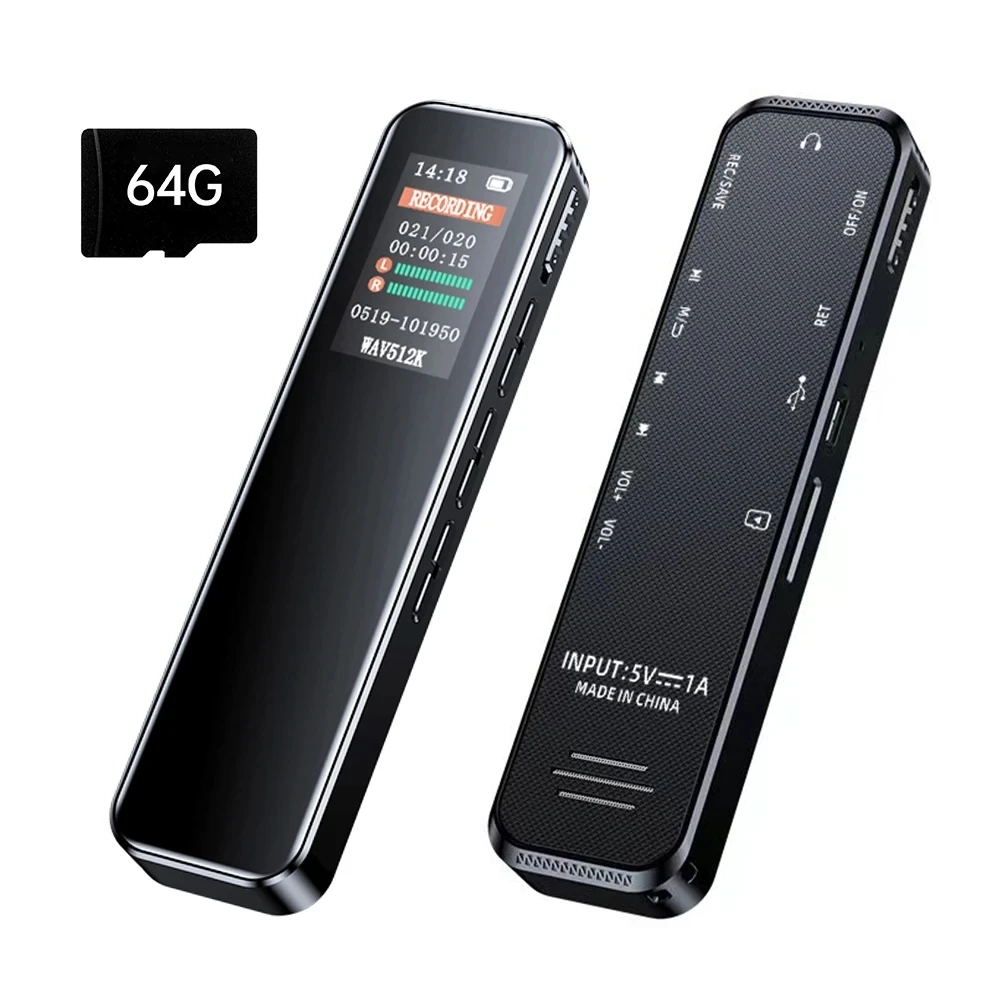 Hinne 80G digitale spraakrecorders, spraakgestuurd