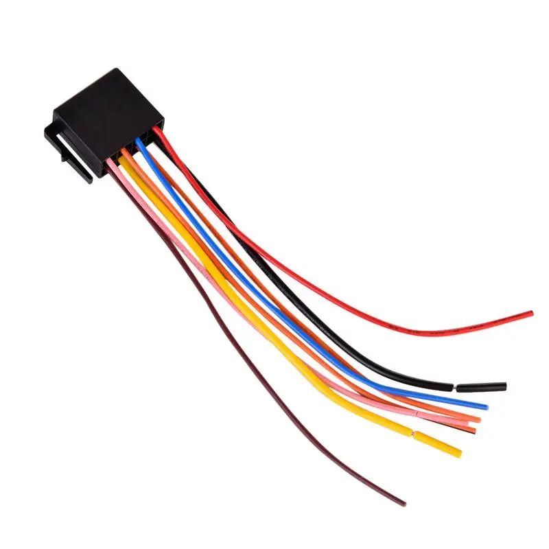 Universal 2 Din Car Radio MP 5 Accessories Power Cable Cord For Car Radio Audio Power Wiring Harness MP 5 Player Cable
