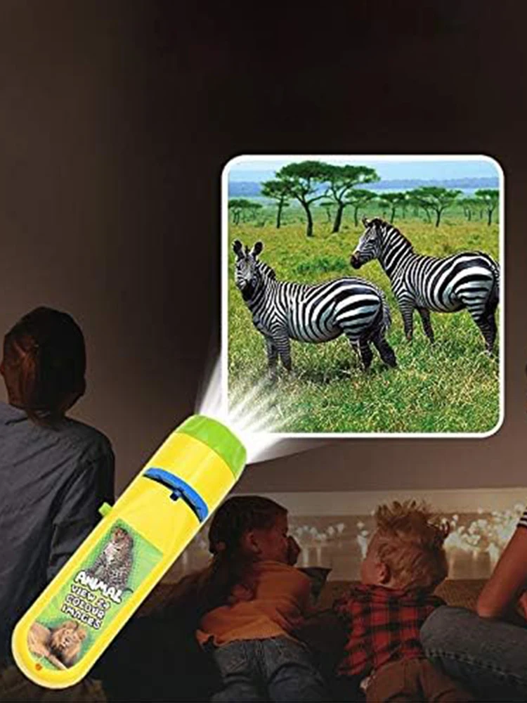 Projector Flashlight Bedtime Night Light 24 Pictures Science Educational Gift for Wall Ceiling Tent Boys Girls led flashlight mini flashlight led flashlights mini led flashlight led torch light