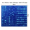 Fashion Design BIG SIZE Konad Stamping Nail Art Template DIY Nail Salon Image Plate (A/B  Style Choose) Free Shipping 1