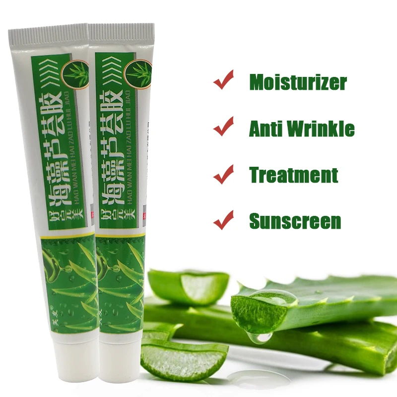 

Natural Aloe Vera Gel Skin Care Face Cream Anti Winkle Whitening Moisturizing Acne Treat Dressing Body Repair Hydrate Dressing