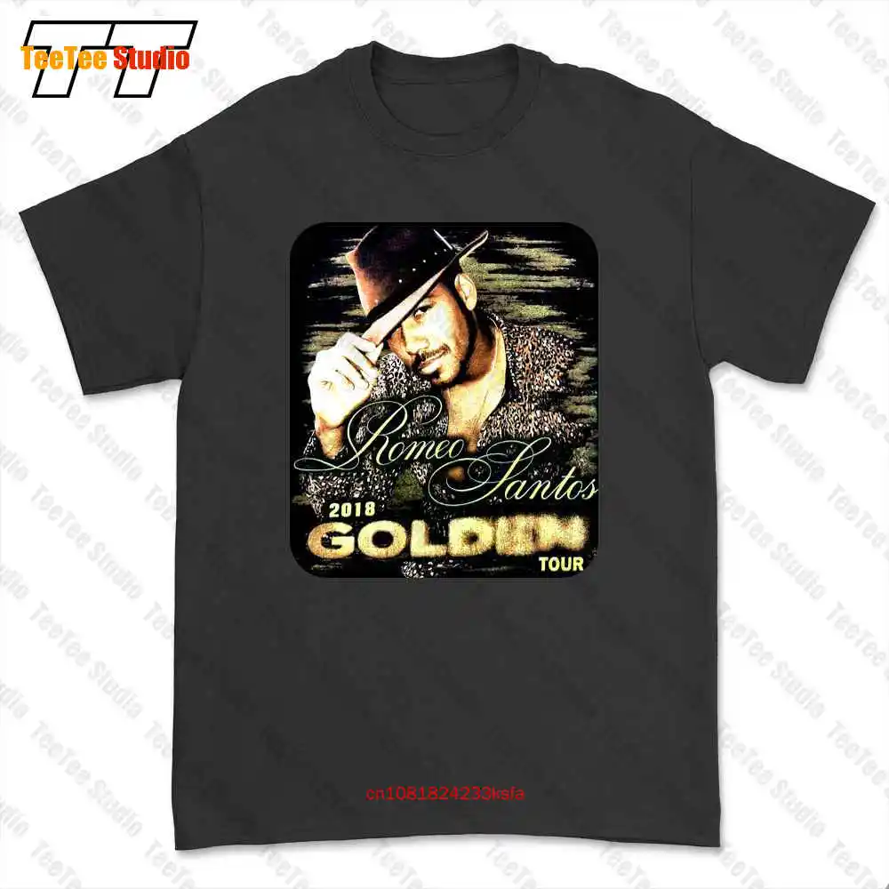 Золотая Футболка Romeo Santos 2018 S62Z