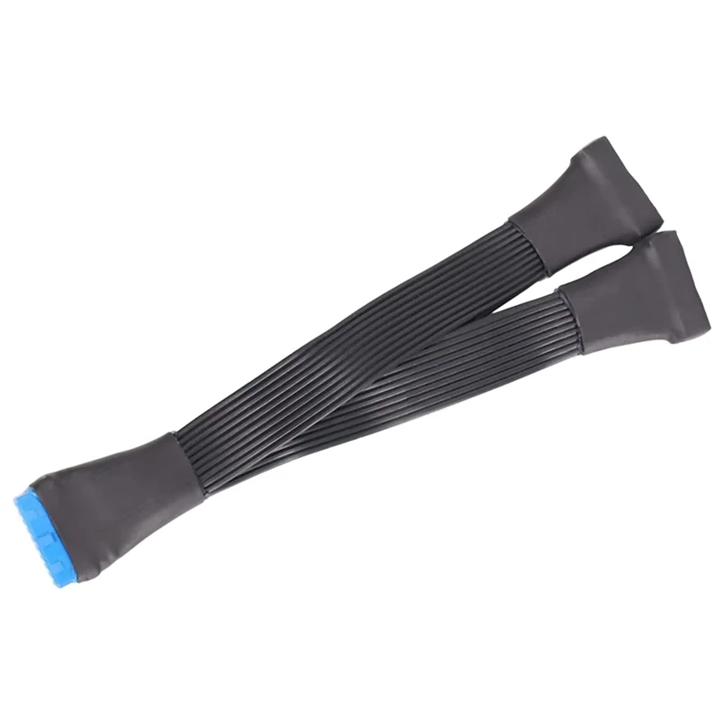 마더보드 내부 익스텐션 헤더 어댑터 케이블, USB 3.0, 19 핀 헤더, 1-2 익스텐션 스플리터 케이블, 19 핀, 20 핀, 15cm