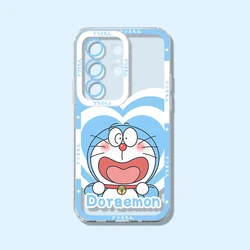 D - Doraemon Cartoon Soft Silicone Phone Case - Galaxy S23 Ultra (8)
