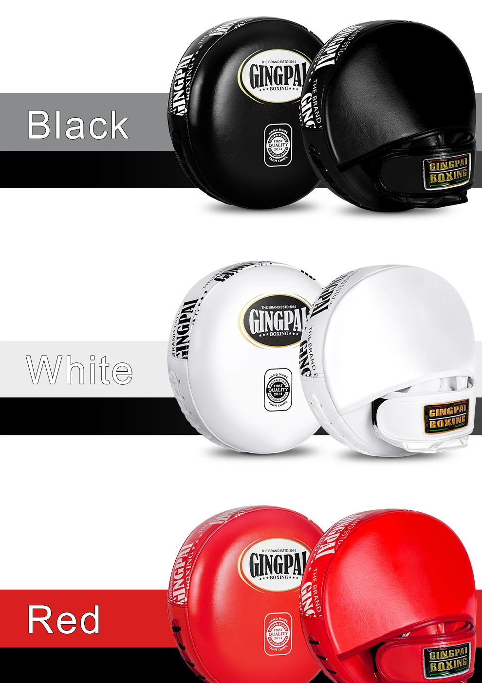 1PC Boxing Hand Target Martial Thai Kick Sanda MMA Training Thickened Karate Training Focus Punch Pads Five-finger Hand Target