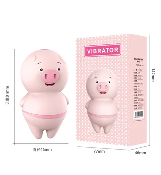 Cute Pig Tongue Lick Women Vibrator Clitoris Vagina Massage Sex Toys For Woman Female Masturbator Mini Vibrators Anal Shop 6