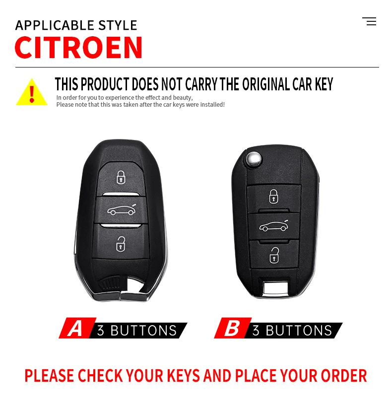 New Car Flip Key Case Cover Shell per Peugeot 208 3008 308 508 408 2008 307 4008 per Citroen C4 C3 C6 CACTUS C8 Keyless - Sa1d740423f7c4ae5ae50c74c36a4dc84Q