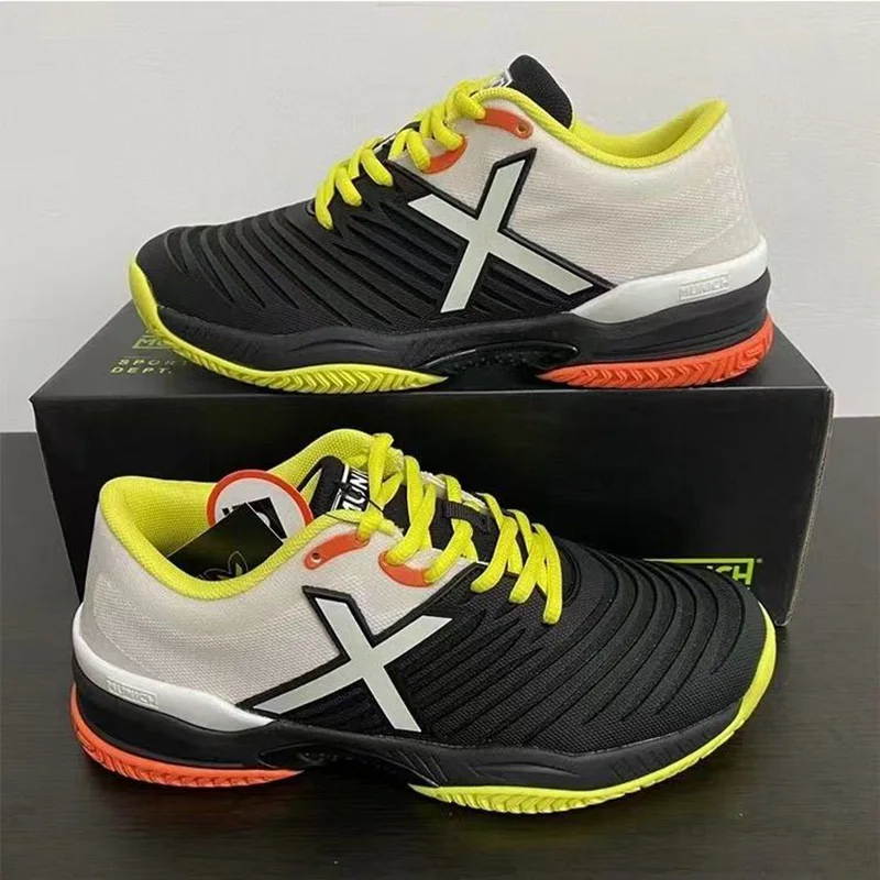 Hot brand men's indoor court tennis shoes new professional table tennis shoes top badminton sports training