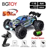 BGTOY 50km/H RC Car 16101 High Speed Off Road 4WD With LED Headlight Waterproof Remote Control Car Truck For Kids Adults Gifts 1