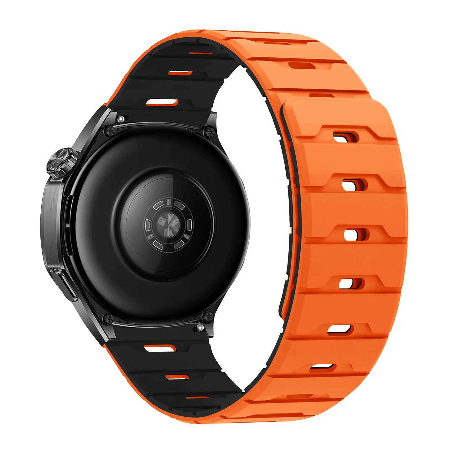 Magnetic Silicone Sport Wristband, 20mm/22mm