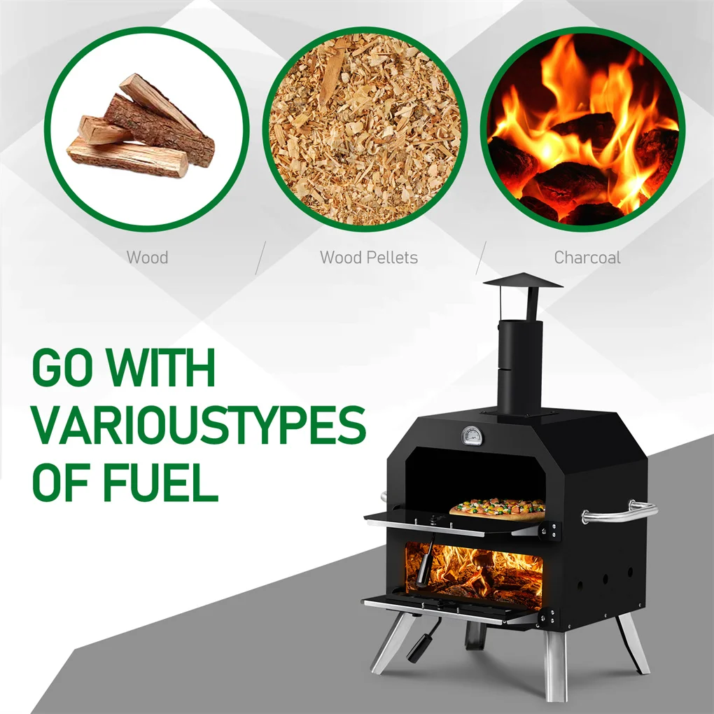 Outdoor Pizza Oven Wood Fired 3