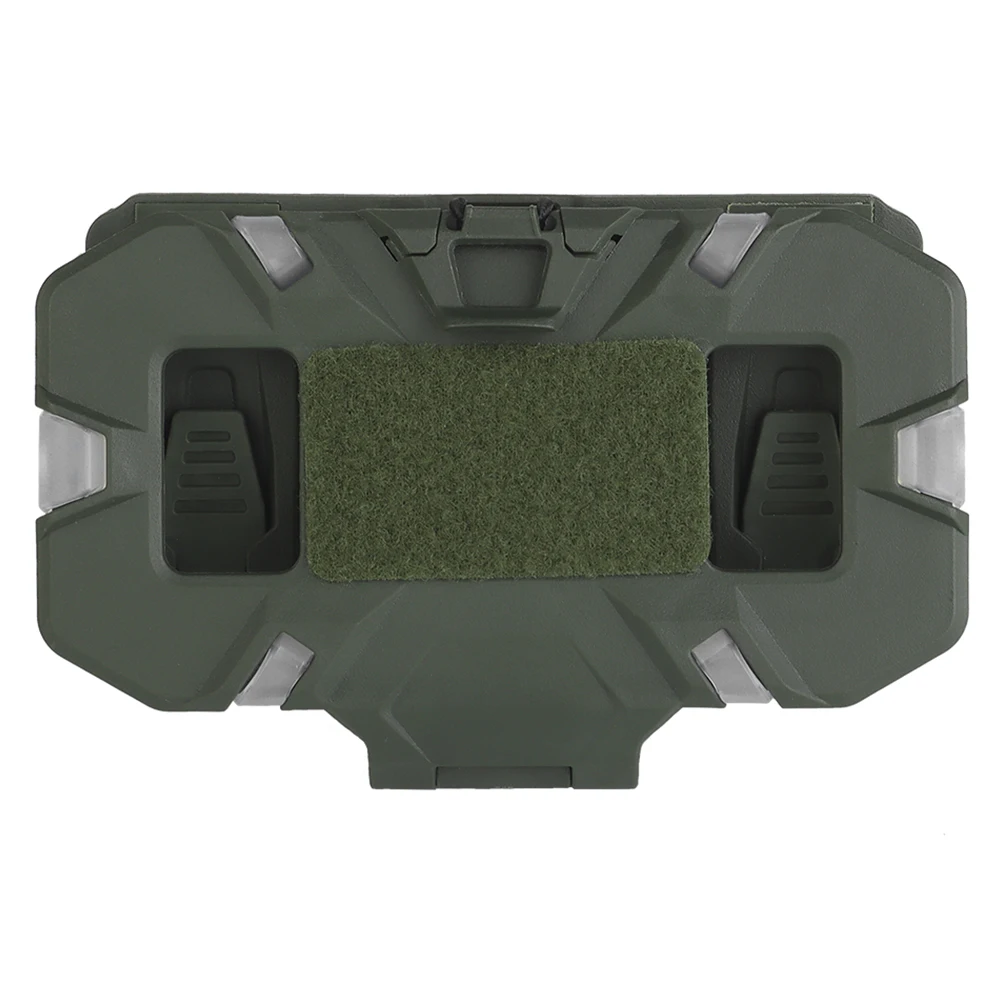 Vest Chest Cell Phone Carrier Universal Folding Navigation Molle Holder Mobile Phone Folding Mounting Bracket for Tactical Vest