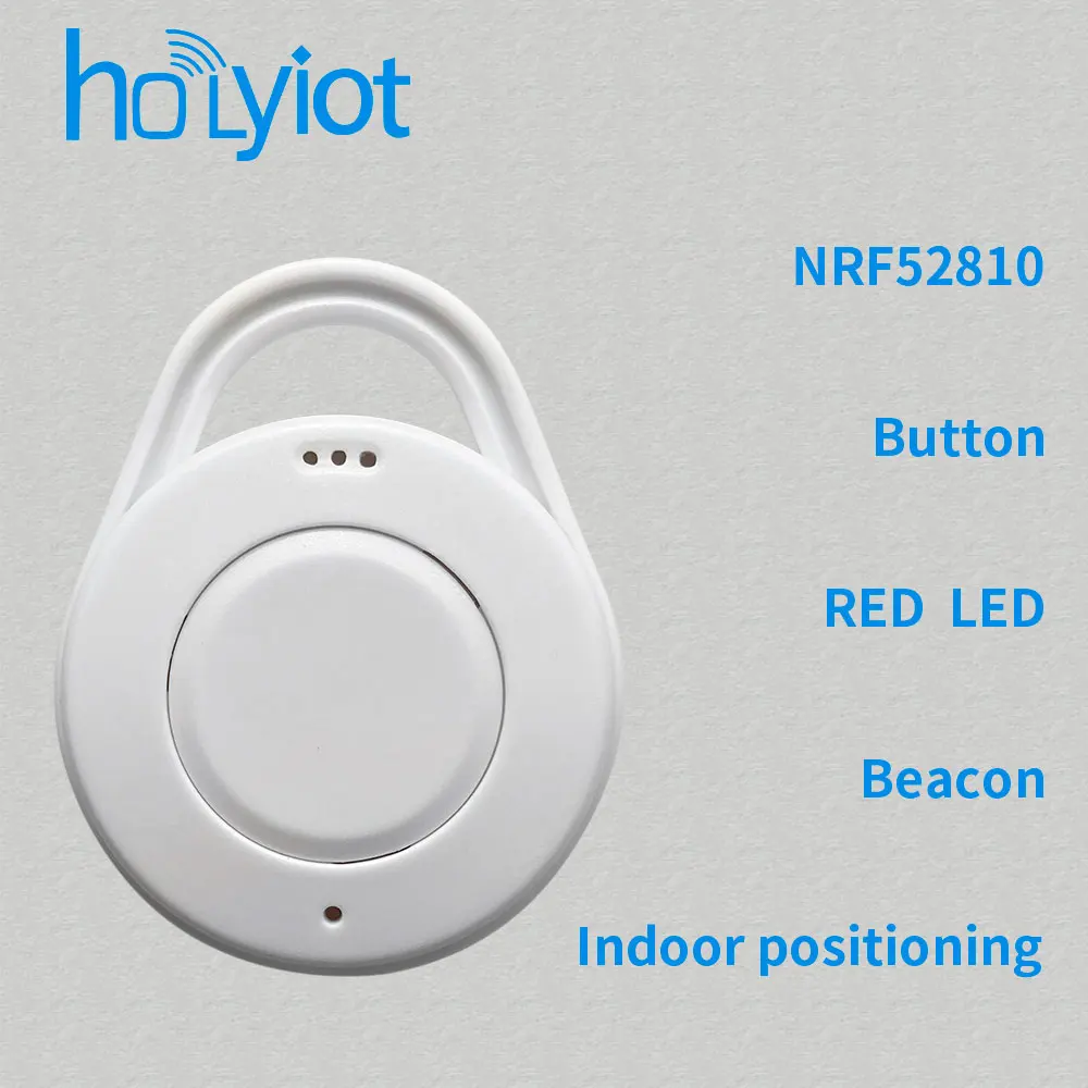 Holyiot Low Energy Beacon Module Indoor Posicionamento Automação Módulos Módulos de Automação Bluetooth 5.0 Nrf52810 Ble