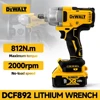Dewalt DCF892 Brushless 812N.m Electric Wrench 1/2 Inch Cordless Impact Driver High Torque Three Speed Auto Repair Power Tools 2