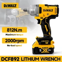 Dewalt DCF892 Brushless 812N.m Electric Wrench 1/2 Inch Cordless Impact Driver High Torque Three Speed Auto Repair Power Tools 2