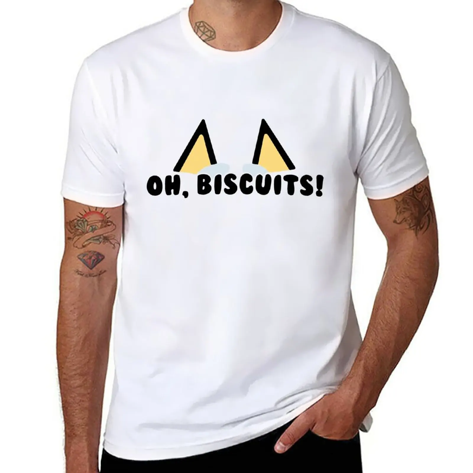 

New Oh Biscuits T-Shirt sublime t shirt vintage clothes Men's clothing