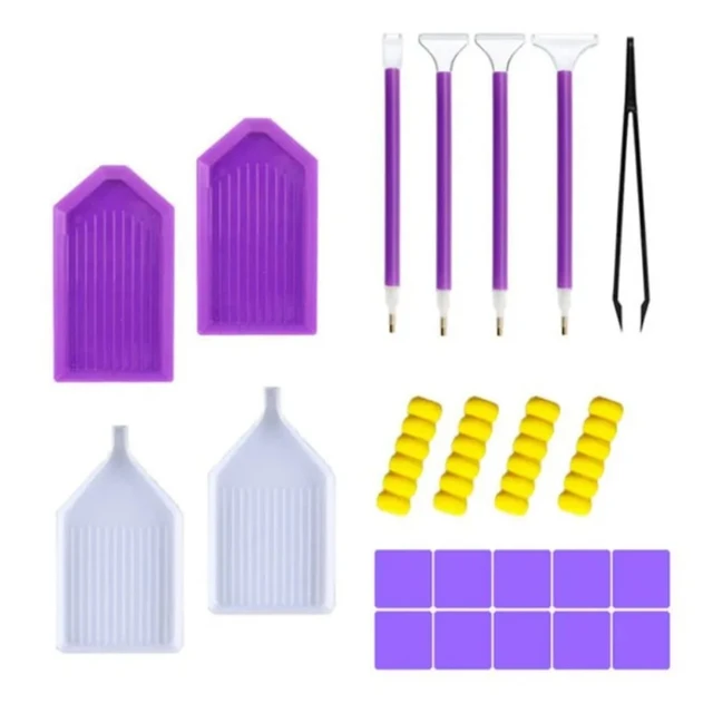 DIY Diamond Painting Accessories Pen Tools Set Mosaic Glue Pen Kit