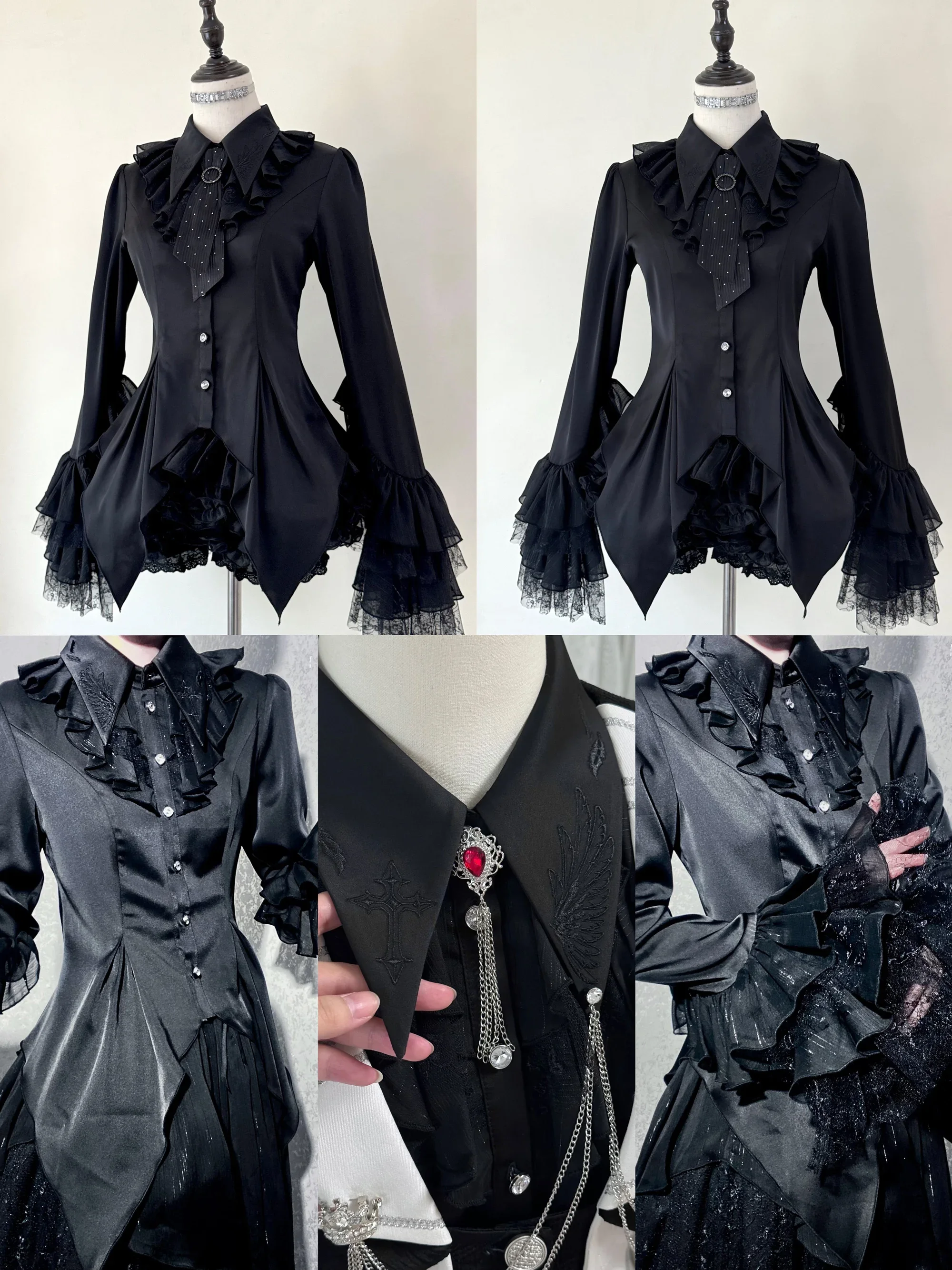 - Raven Crown &middot; Gothic Classic West Fantasy Army LO Knight Suit Long Skirt Pants Set by SilentMars Pre-order 3 months
