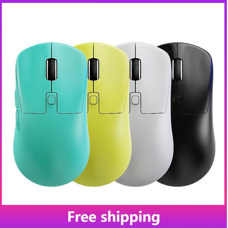 

New M1 Three-mode Wireless Mouse Lightweight Design Paw3325 Bluetooth 2.4 Wired Ergonomic High Endurance Gaming E-sports Mouse