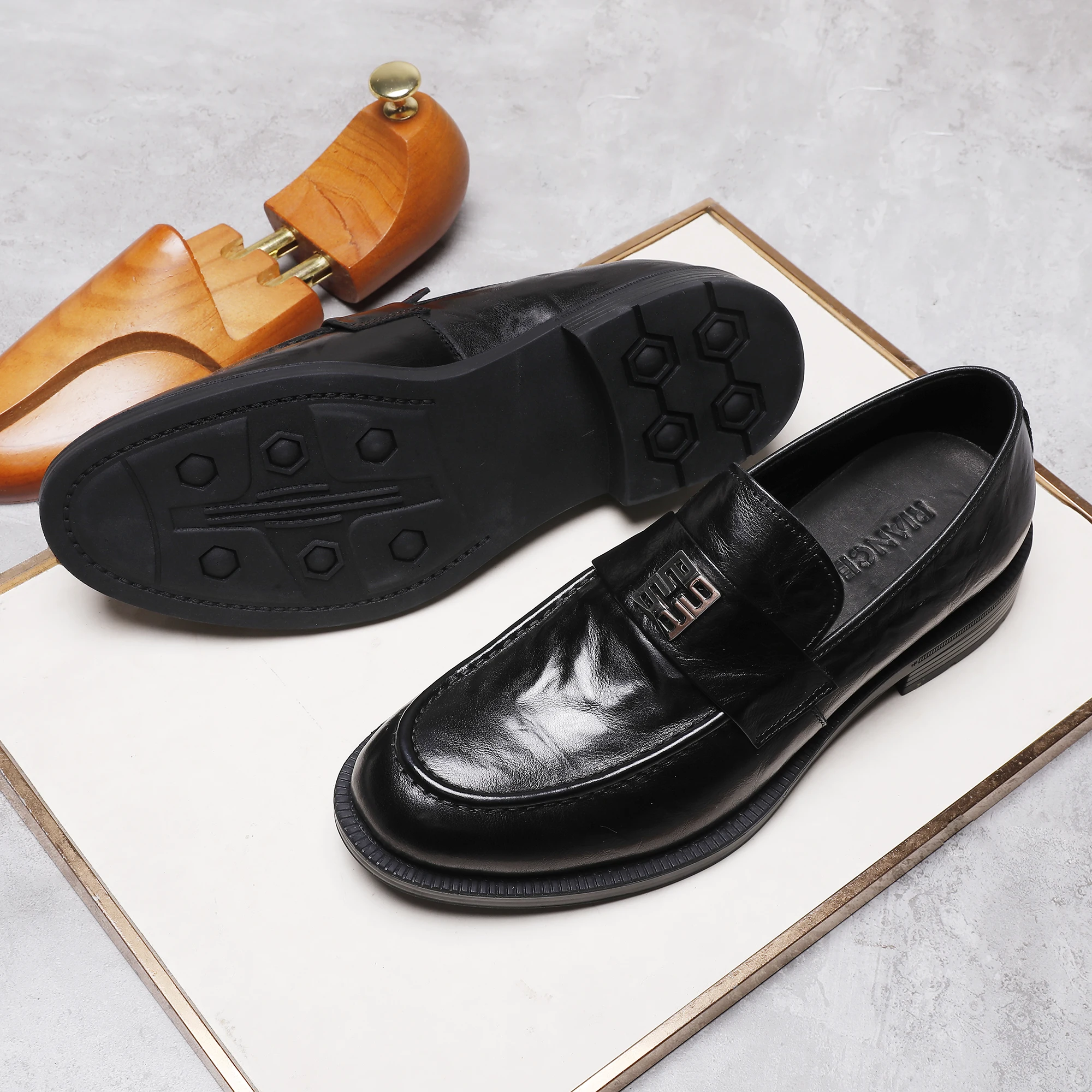 New Shoes Man, cover feet, style, leather making, Buckle, work wear, upscale, wedding, Bullock style