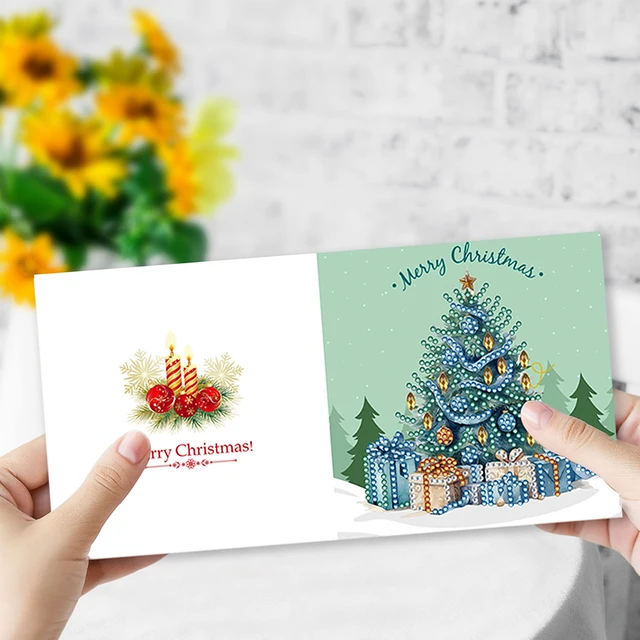 Cuadros Decorativos 8 Uds. Tarjetas De Felicitación Con Pintura De Diamantes DIY, Postales De Mosaico De Agradecimiento Hkdz17 Sywqhk Nuevos Originales