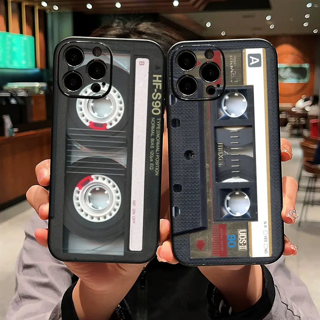Retro Cassette Tape Music Phone Case Cover