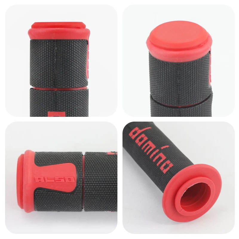 Motorcycle Handle Grips 7/8 22 24mm For KTM YAMAHA Universal Pit Bike Motocross Motorbike Rubber GEL Domino Grip 15 Colors