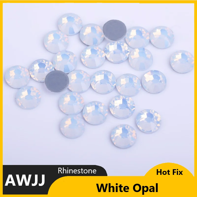 SS6-SS30 42 Farben Kristall ab besser dmc Hot Fix Strass, Glas Strass Hotfix Eisen auf Strass Nähen & Stoff dekorationen – Detail 6