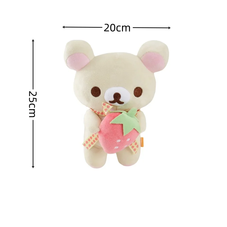 Rilakkuma Plush Toy Teddy Bear Peluche Lovely Anime Rilakkuma Stuffed Doll Kawaii Room Decor Anime Bear Toy Gifts Xmas Present