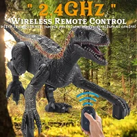 Children's remote control dinosaur toys, electronic remote control toys educational walking toys with lights and sounds recharge 1