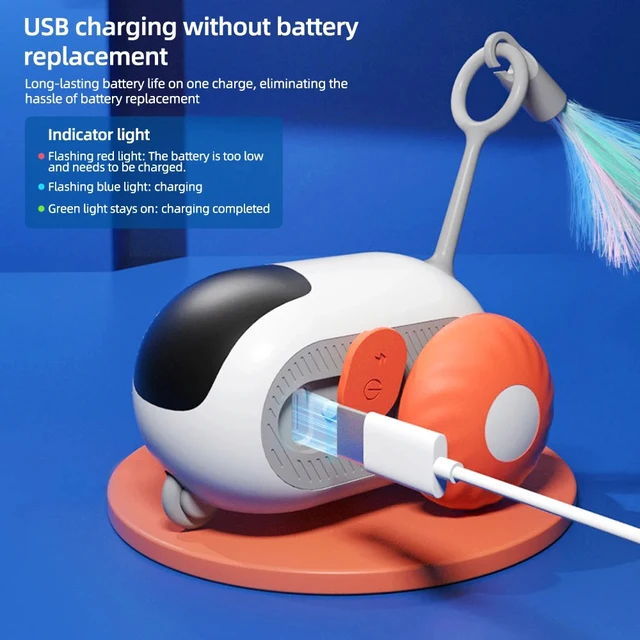 Smart Interactive Cat Toy Car 3
