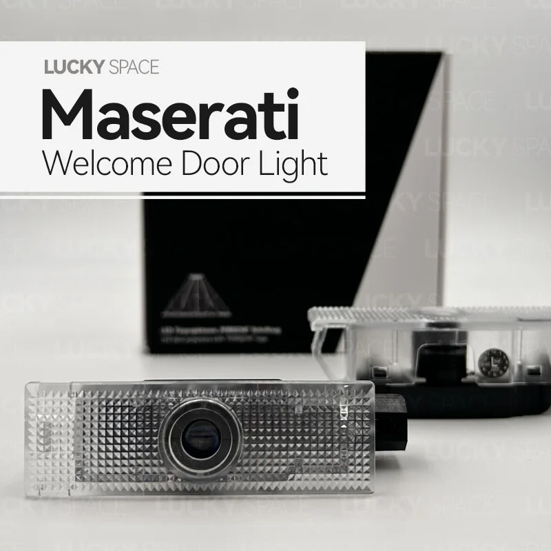 

Maserati Gibori Graiger President Lewander Door Welcome Light Modification HD LED Icon Projection Atmosphere Light Accessories
